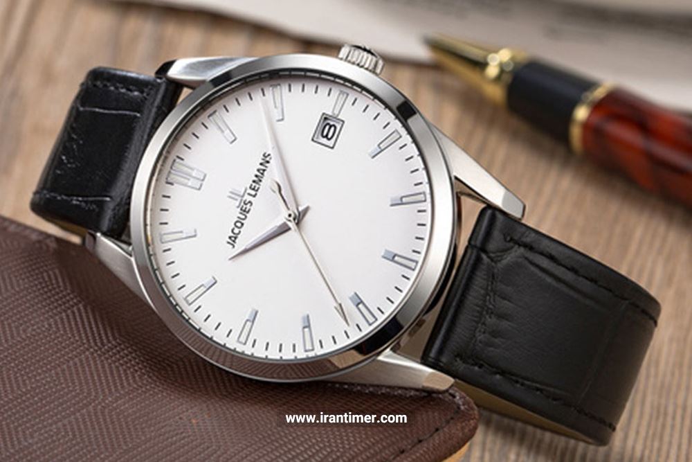بررسی ظاهری ساعت مچی مردانه ژاک لمن مدل 1-1769D